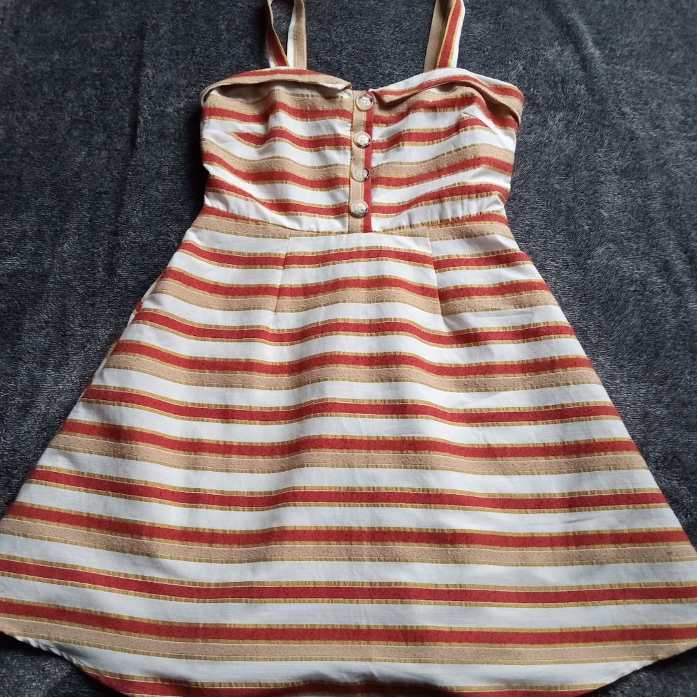 Miami NWT sundress textured stripes